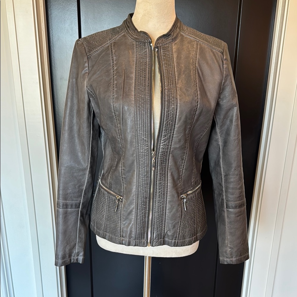 Rino & Pelle Leopard Print Jacket